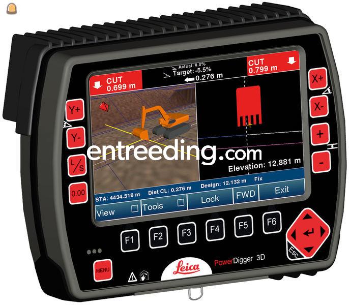 3D GPS Machinebesturing