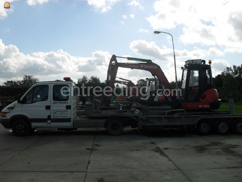 Minigraver 5tons overdruk