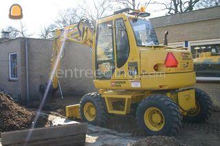 Komatsu Pw 75 Omgeving Raalte