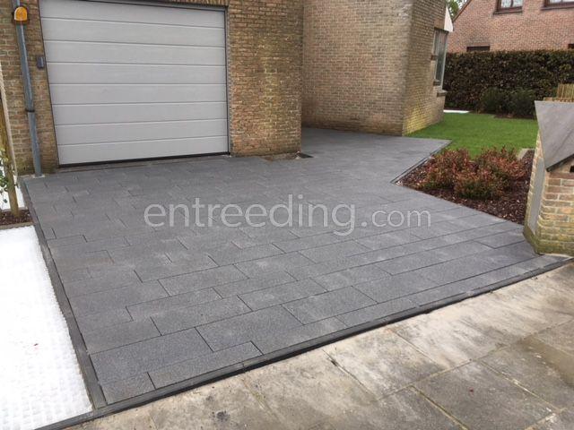 Aanleggen opritten en terrassen