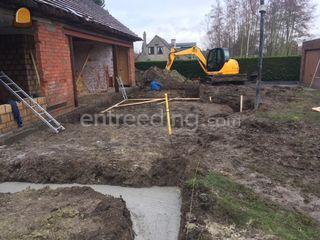 grote en kleine grondwerk... Omgeving Brugge