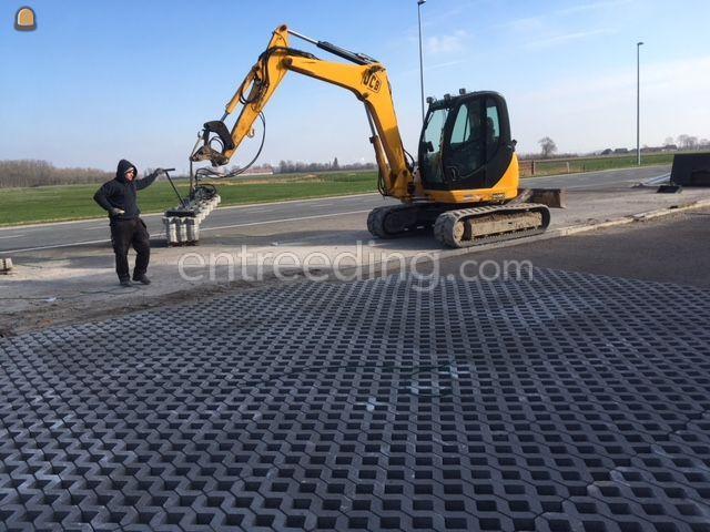 Aanleggen opritten en terrassen