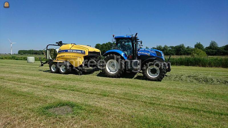 Newholland T6080 + newholland BR6090 rondebalenpers