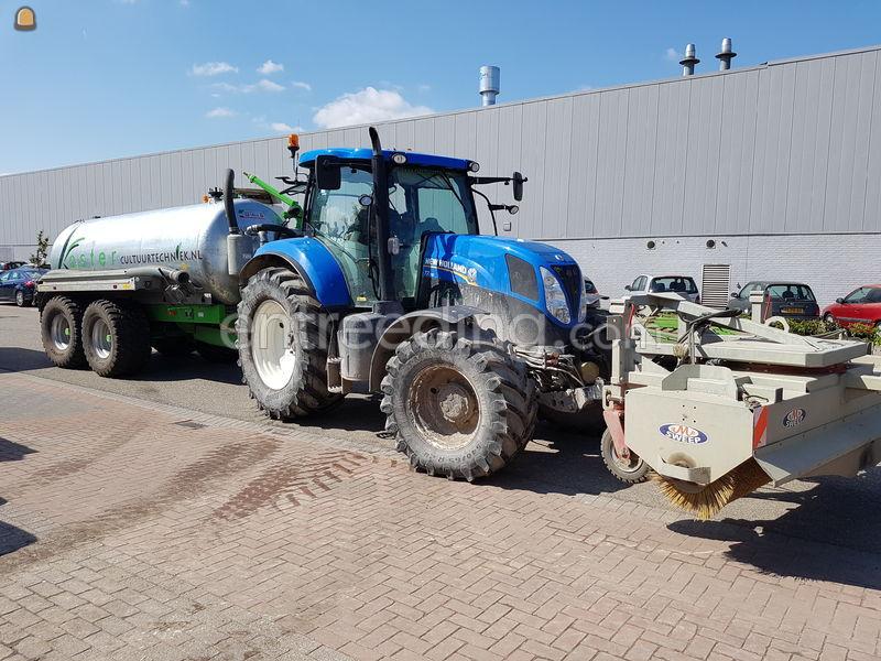 Tractor met waterwagen 10m3
