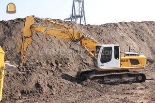 Liebherr R926LC Omgeving De Drechtsteden