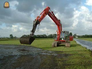 Hitachi ZX180 Omgeving Leiden