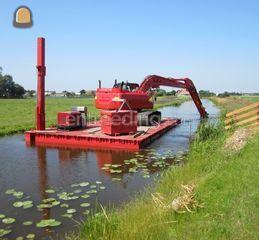 Hitachi ZX210LC-5 Omgeving Leiden