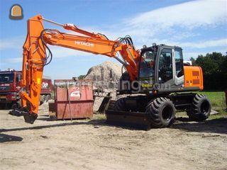 Hitachi ZX140W-3 Omgeving Emmeloord