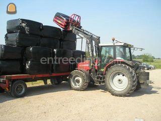 MF met voorlader Omgeving Rotterdam