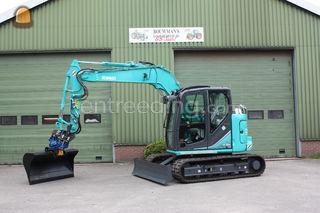 Kobelco SK75SR Omgeving Maarssen
