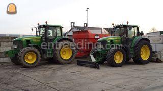 John Deere 7530+grondkar Omgeving Nijmegen