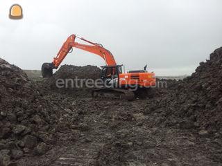 Hitachi ZX250LC Omgeving Groningen West