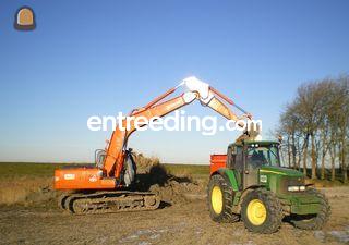 Hitachi ZX 180 Omgeving Groningen West