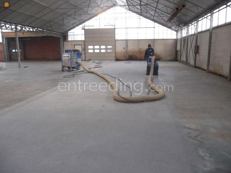 Oppervlakte behandeling van beton