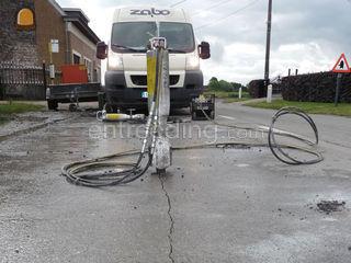 persen van betonwegen Omgeving Kortrijk, Komen-Waasten