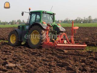 John Deere met grondfrees Omgeving Kamerik