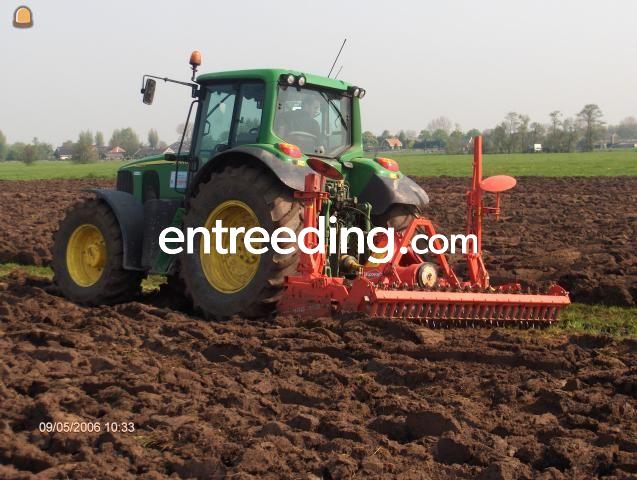 John Deere met grondfrees