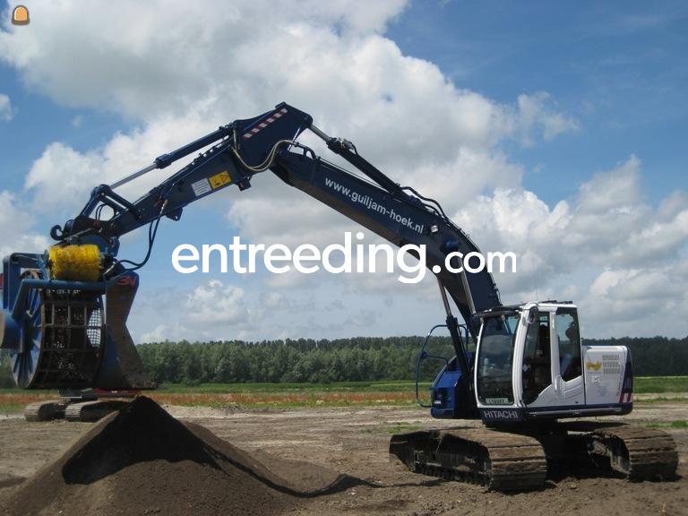 Zeefbak t.b.v. graafmachine