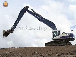 Rups-graafmachine longrea... Omgeving Terneuzen