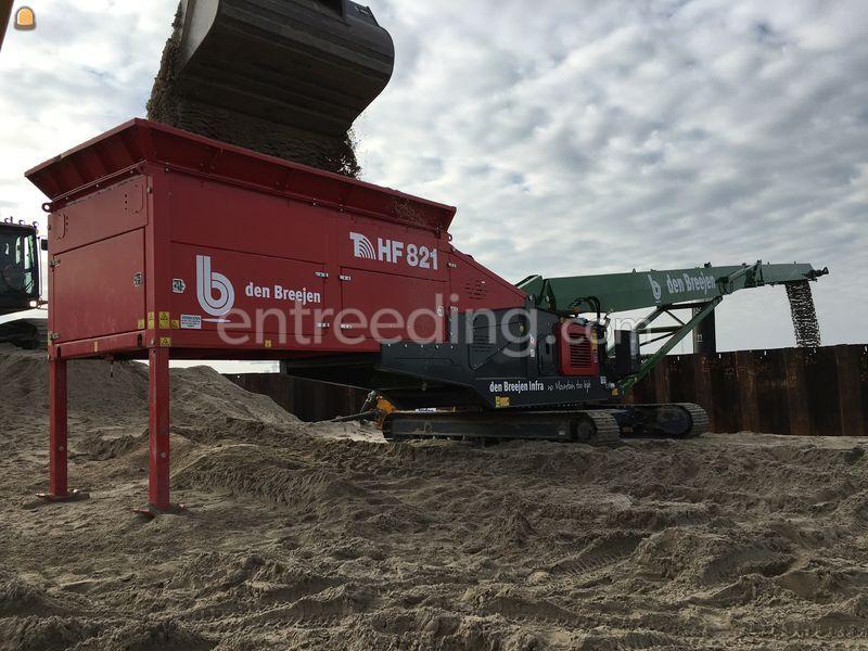 Telestack HF821 rupsmobiele transportband Revolution