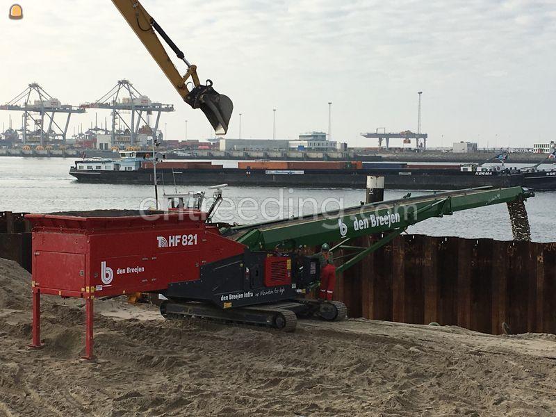 Telestack HF821 rupsmobiele transportband Revolution