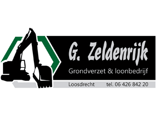 Logo G. Zeldenrijk Grondverzet & Loonbedrijf Loosdrecht