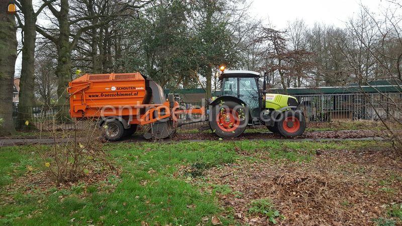 Claas Tractor + Schouten Panda 1806
