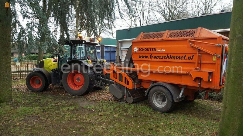 Claas Tractor + Schouten Panda 1806