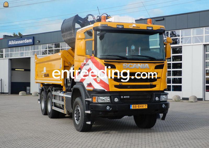 Scania G410 6x6 knijperauto