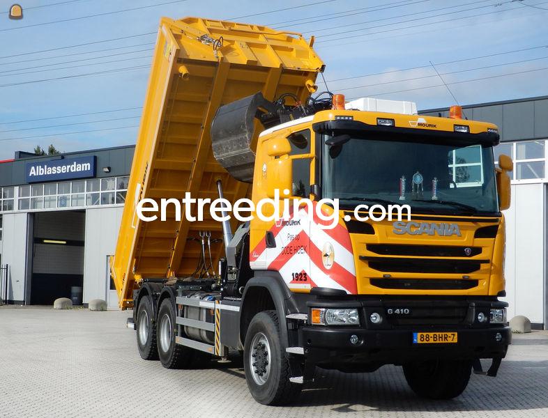 Scania G410 6x6 knijperauto