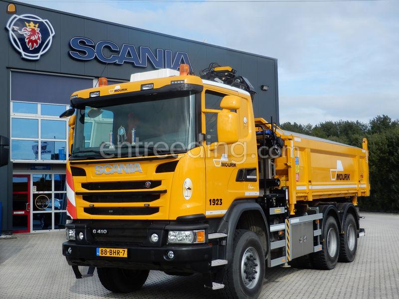 Scania G410 6x6 knijperauto