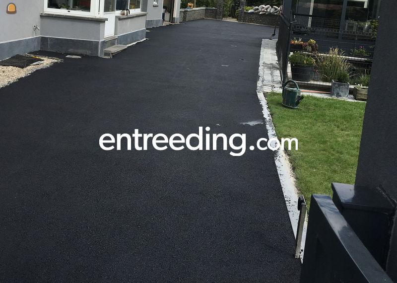 Opritten, parkings in asfalt, klinkers, dolomiet...