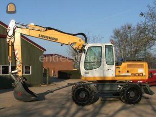 Liebherr 900C HD Omgeving Wijk bij Duurstede