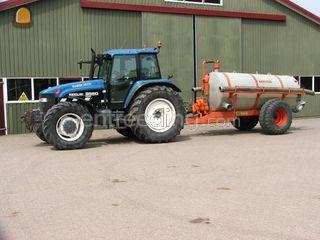 New Holland 8560 + waterw... Omgeving Wijk bij Duurstede