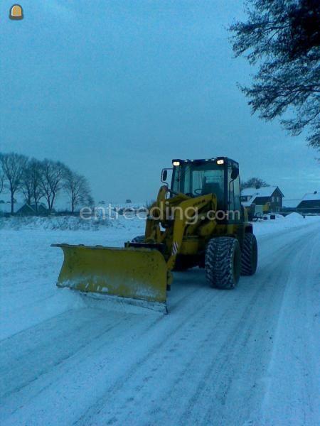 Ahlmann met sneeuwschuif