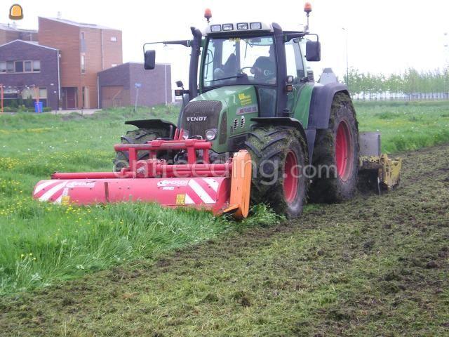 Fendt 815, frees en klepel combinatie