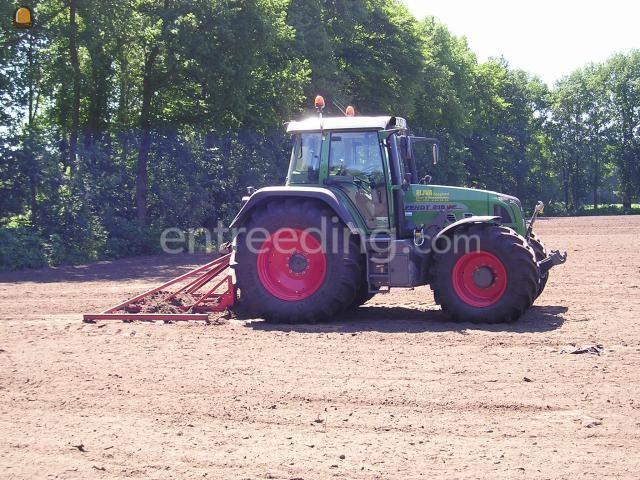 Vlakraam met trekker