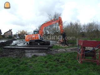 Hitachi Zaxis 130 Omgeving De Ronde Venen