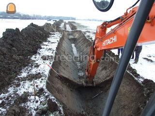 Hitachi Zaxis 180 LC Omgeving De Ronde Venen