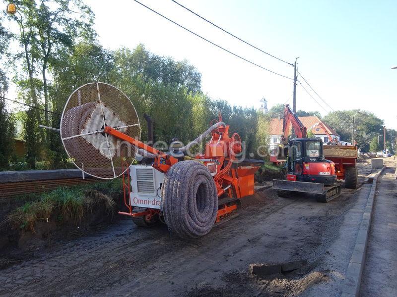 Drainage in de wegkoffer