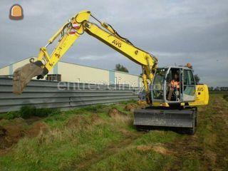 New Holland MH compact Omgeving Land van Cuijk