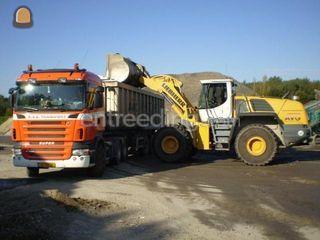 MAN/Scania Kipperoplegger... Omgeving Land van Cuijk