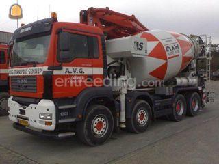 MAN/Scania Mixerpomp 26 m... Omgeving Land van Cuijk