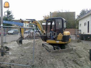 Caterpillar 302.5 Omgeving Den Haag