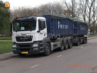 MAN Containerwagens 8x4 Omgeving Gouda