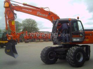 Hitachi Zaxis 130 Omgeving Gouda