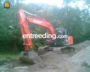 Hitachi 180 Omgeving Gouda