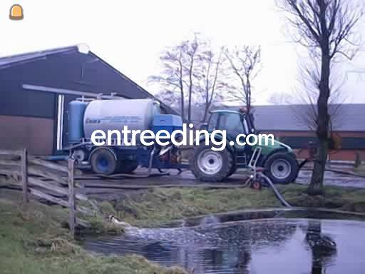 Deutz Fahr + pomptankwagen
