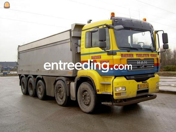 MAN 10x4 Kippervrachtauto's 8x4