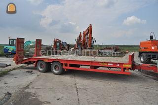 Trekker met dieplader Omgeving Alphen a/d Rijn